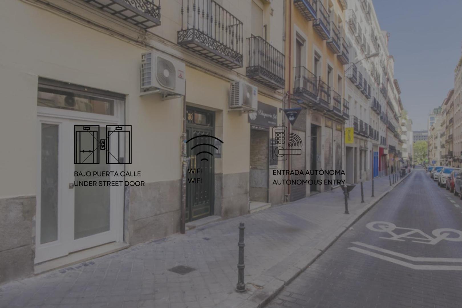Apartament Cool Deluxe Interior Design A 2 Min De Gran Via Madryt Zewnętrze zdjęcie